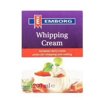 Emborg Whipping Cream 200Ml