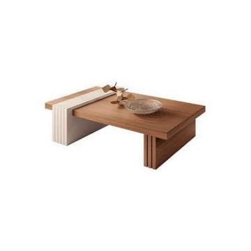 Night Coffee Table Luna 5071 Nature/White