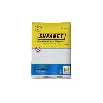 Supanet Rectangular Mosqquito Net White 5*6