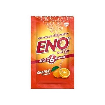 Eno Fruit Salt Orange Flavour 4 Satchets
