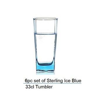 Sterling Solid Colured 33 Cl Ice Blue
