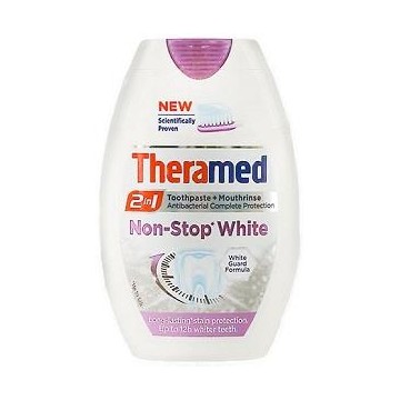 Theramed 2 In 1 Toothpaste & Mouthrinse Non-Stop White 75ml