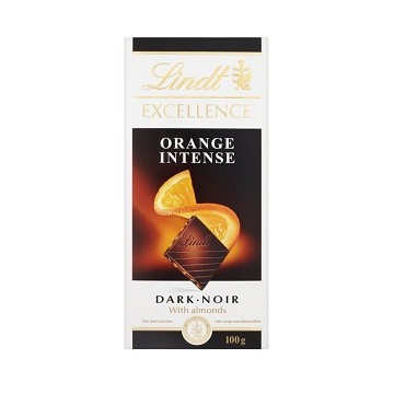 Lindt Excellence Dark Chocolate Intense Orange 100g