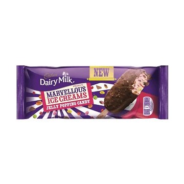 Dairy Milk Marvellous Ice Creams Jelly Popping Candy 90ml