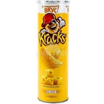 Kracks Potato Crisps Cheese 160g