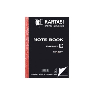 Kartasi Hard Cover Note Book No. 401/6 160 Pages