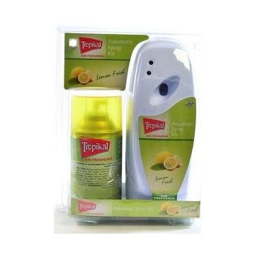 Tropikal Air Freshener Dispenser Kit Lemon Fresh