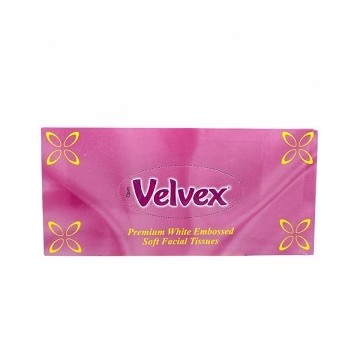 Velvex Facial Tissue Pink 80 Sheets