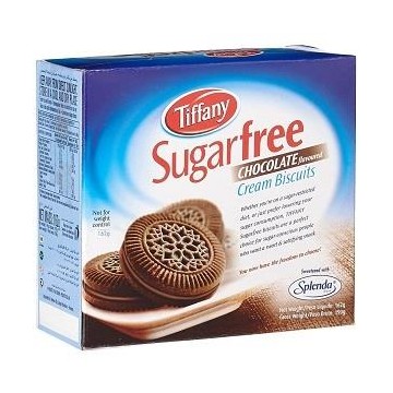 Tiffany Cream Biscuits Chocolate Sugar-Free 162g