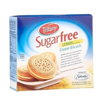 Tiffany Cream BiscuitsLemon Sugar-Free 162g