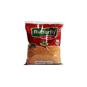 Butterfly Lentils Masoor Dal (Red Lentils) 1Kg