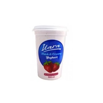 Ilara Thick & Creamy Yoghurt Strawberry Flavoured 150ml
