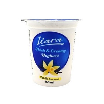 Ilara Thick & Creamy Yoghurt Vanilla Flavoured 150ml