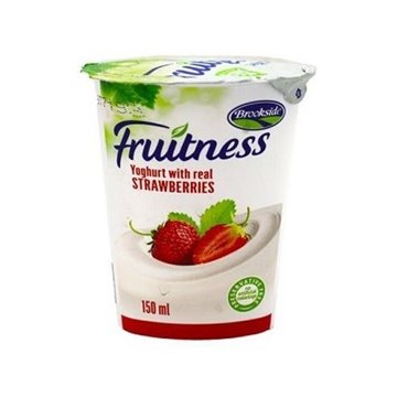 Brookside Fruitness Yoghurt With Real Strawberries 150ml