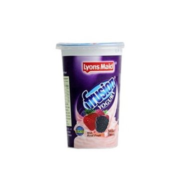 Lyons Maid Frusion Yoghurt Wild Berry With Real Fruit 500ml