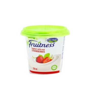 Brookside Fruitness Yoghurt With Real Strawberries 250ml