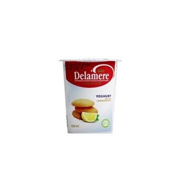 Delamere Premium Yoghurt With Real Lemon Biscuit 150ml