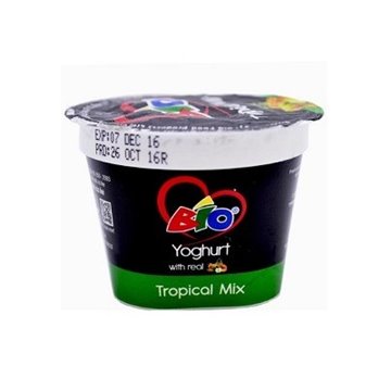 Bio Yoghurt With Real Tropical Mix 90ml
