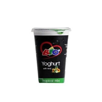 Bio Yoghurt With Real Tropical Mix 450ml