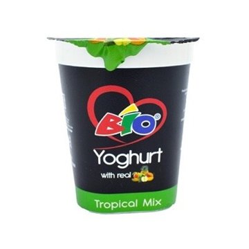 Bio Yoghurt With Real Tropical Mix 150ml