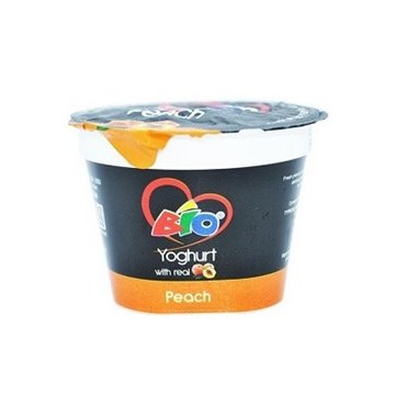 Bio Yoghurt With Real Peach 90ml
