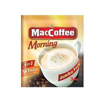 Maccoffee 3In1 Morning White Coffee 34G