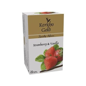 Kericho Gold Strawberry & Vanilla Tea 240g 20 Bags