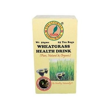 Equatorial Naturals Wheatgrass Health Drink 50g 25 Bags