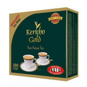 Kericho Gold Enveloped Tea 100 Bags