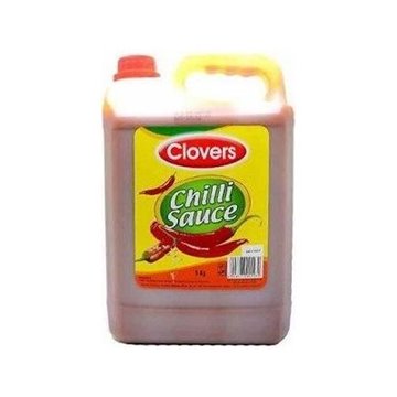 Clovers Chilli Sauce 5L