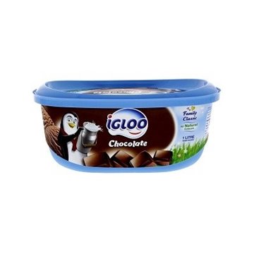 Igloo Ice Cream Chocolate 1L