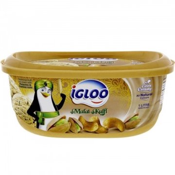 Igloo Ice Cream Malai Kulfi 1L