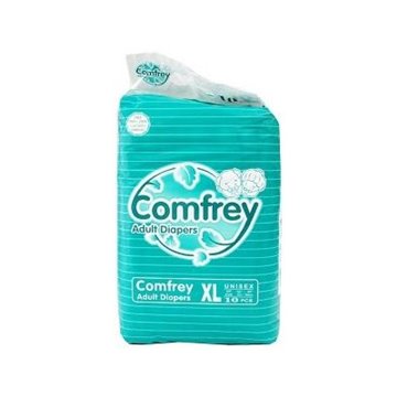 Comfrey Adult Diapers Xl Hip Size 127-165 Cm 10 Pieces