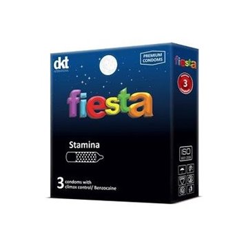Fiesta Stamina 3 Condoms