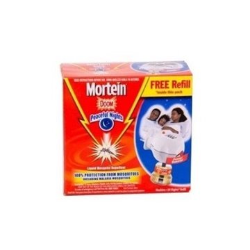 Mortein Doom Peaceful Nights Liquid Mosquito Repellent System + Refill 30ml