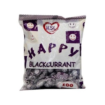 Ksl Happy Blackcurrant 100 Pieces