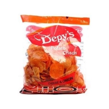 Depy'S Potato Crisps Cheese & Onion 100g