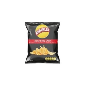 Krackles Potato Crisps Bang Bang Chilli 30g