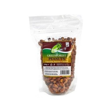 Green Forest Peanuts Unpeeled Roasted & Salted 250g
