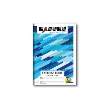 Kasuku Superior Exercise Book A4 Single Line 120 Pages