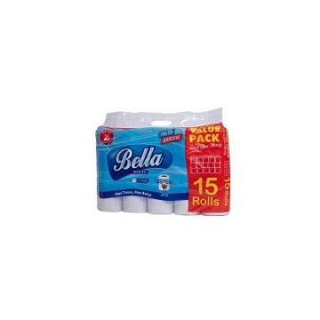 Bella White Tissue Paper 2 Ply 15 Rolls