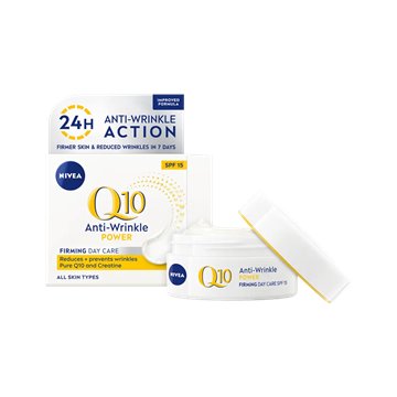 Nivea Q10 Plus Anti-Wrinkle Day Cream Spf 15 50ml