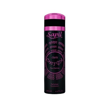 Sapil Deodorant Body Spray Women Chichi Crazy Girl 200ml