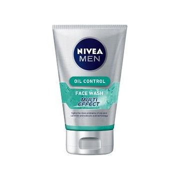 Nivea Face Wash For Men Multi-Effect Oil Control 100ml