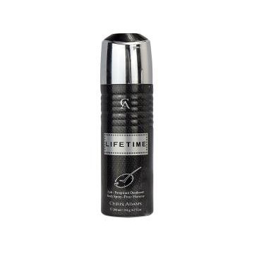 Chris Adams Anti-Perspirant Deodorant Spray For Men Lifetime 200ml
