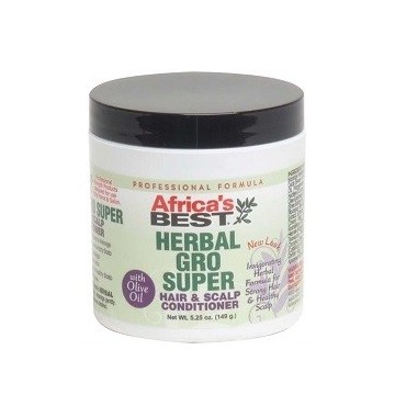 Africa'S Best Organics Herbal Gro Super Hair & Scalp Conditioner 140g