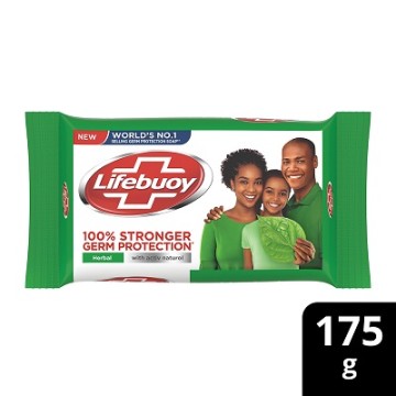 Lifebuoy Germ Protection Bar Soap Herbal  175g