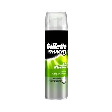 Gillette Mach 3 Shaving Foam Sensitive 250ml