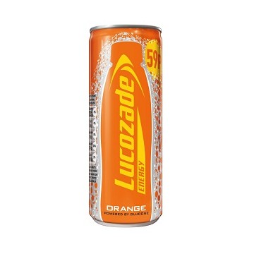 Lucozade Energy Drink Orange Can 25 Cl