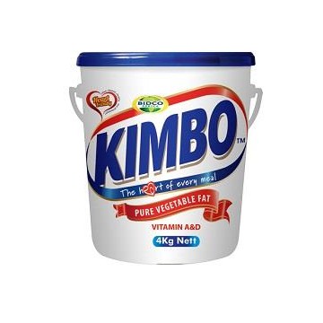 Kimbo Cooking Vegetable Fat 4Kg
